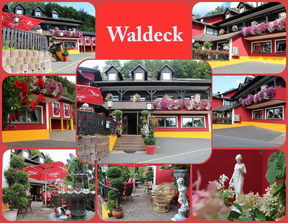 Hotel Waldeck Florsbachtal ภายนอก รูปภาพ